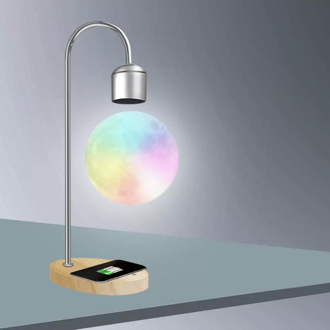 Levitating Floating Moon Lamp — Cozy Glow
