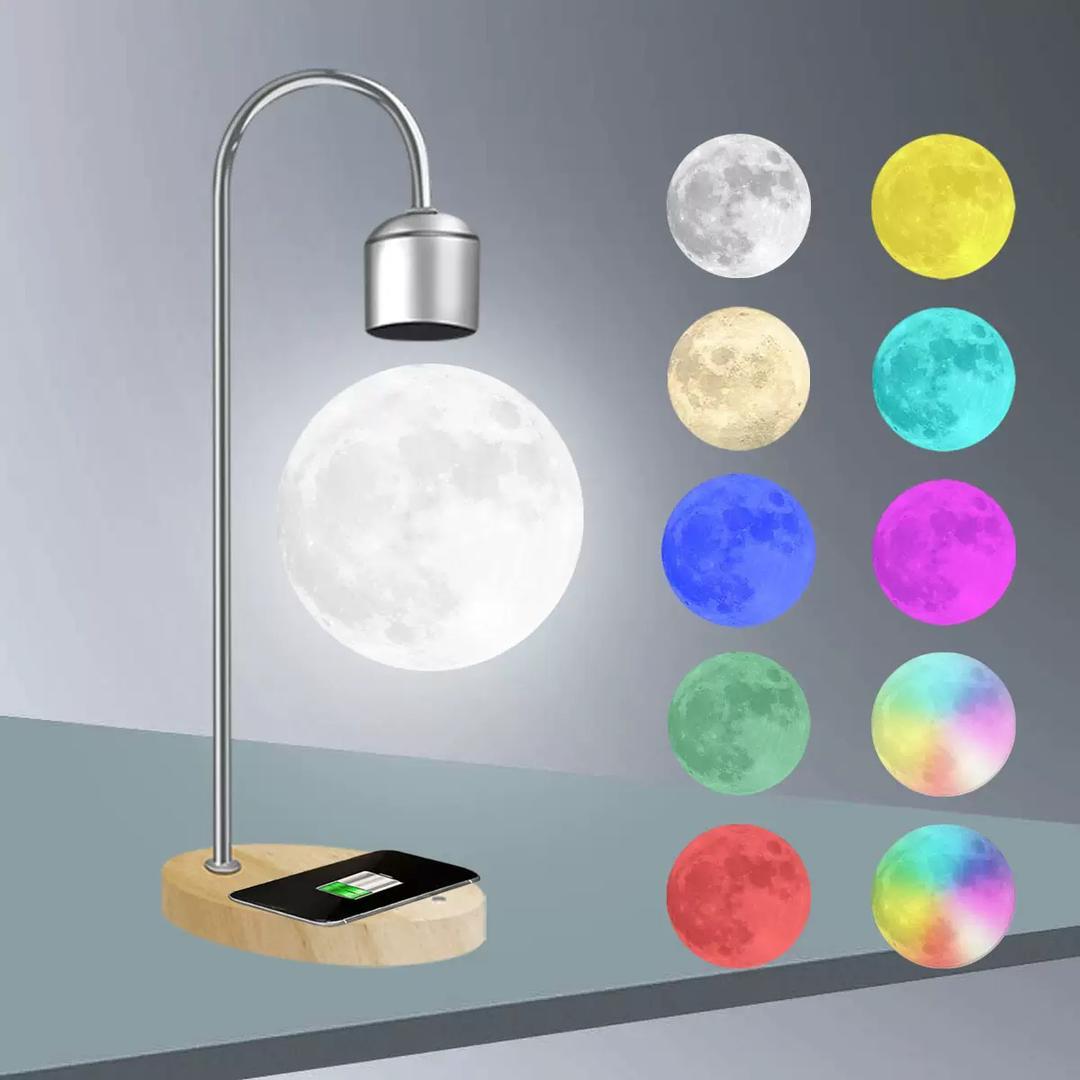 Levitating Floating Moon Lamp — Cozy Glow