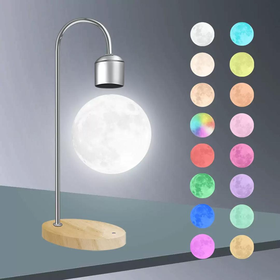 Levitating Floating Moon Lamp — Cozy Glow