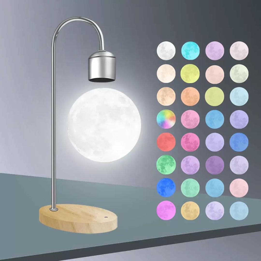 Levitating Floating Moon Lamp — Cozy Glow