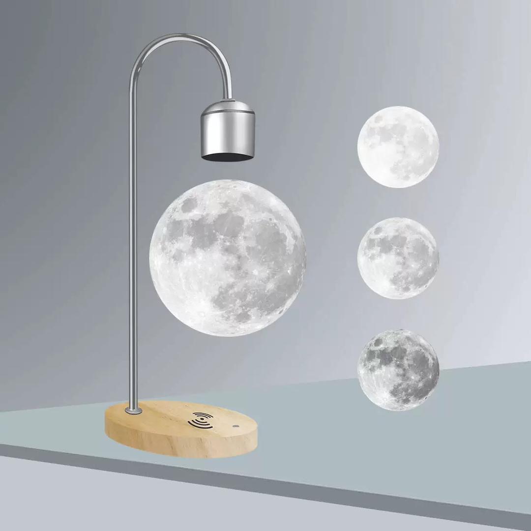 Levitating Floating Moon Lamp — Cozy Glow
